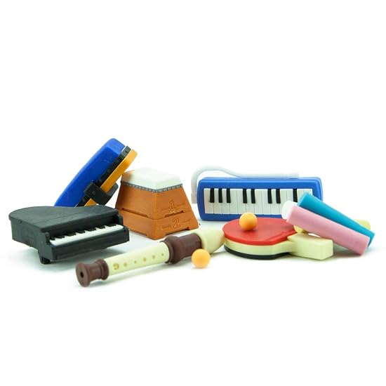 Blister Pack Fun Erasers School 2