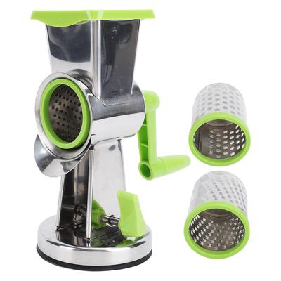 Käsereibe mit Saugfuß SUS Multifunktional Manuell Handkurbel Käsereibe für Gemüse