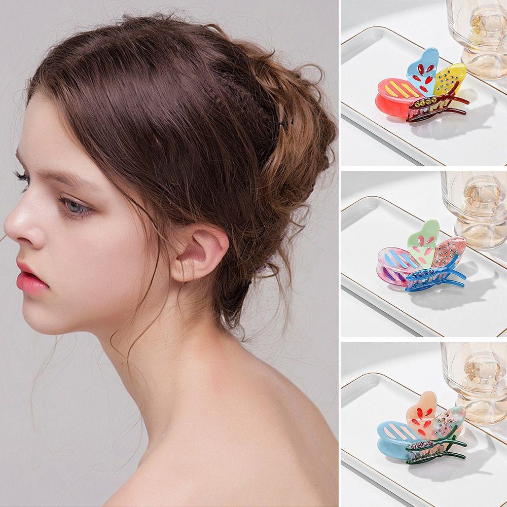 

Hair Accessories Acrylic Claw Clips Strong Hold Strong Hold Big Hairpin New Hair Clip