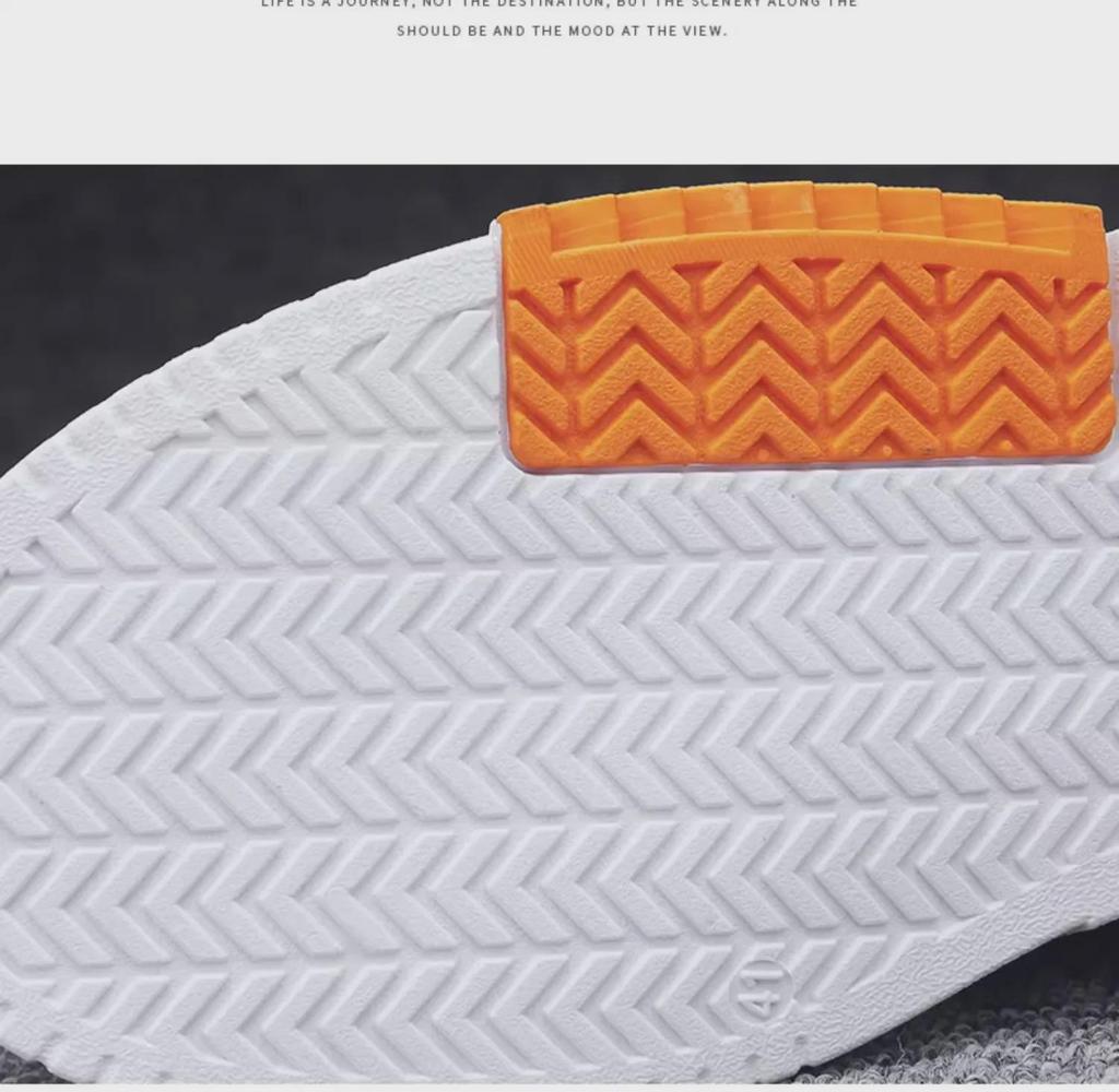 Men's Trendy Korean Style White High-Top Casual Sports Shoes with Velvet Lining for Warmth