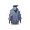 Jordan Flight Fleece Hoodie With Drawstring Women Hoodie Blue Grey FB5111-436
