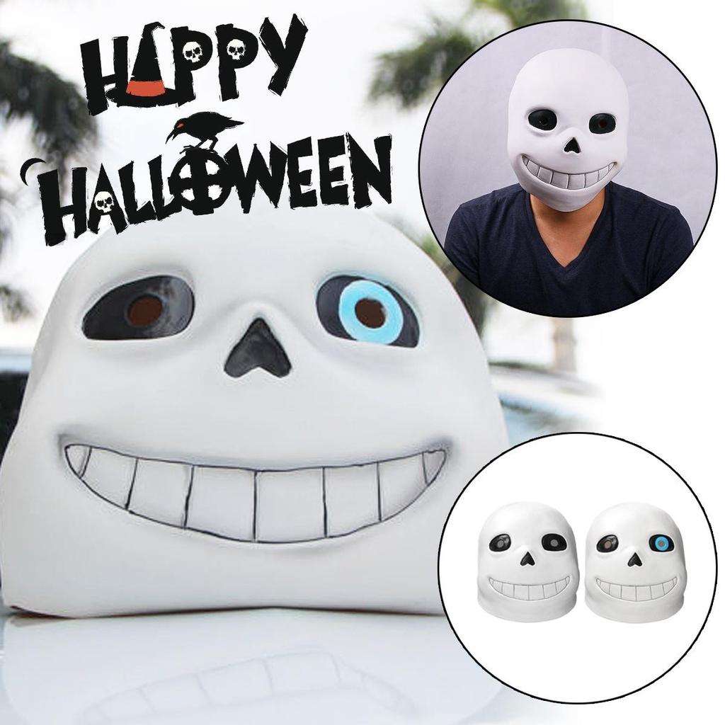 Halloween Cosplay Requisiten Kostüm Spiel Maske Papyrus Helm Latex