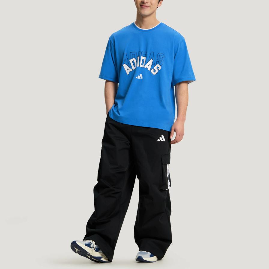Adidas T-Shirts Unisex Superior Ultramarine Blue Crew Neck KX0516