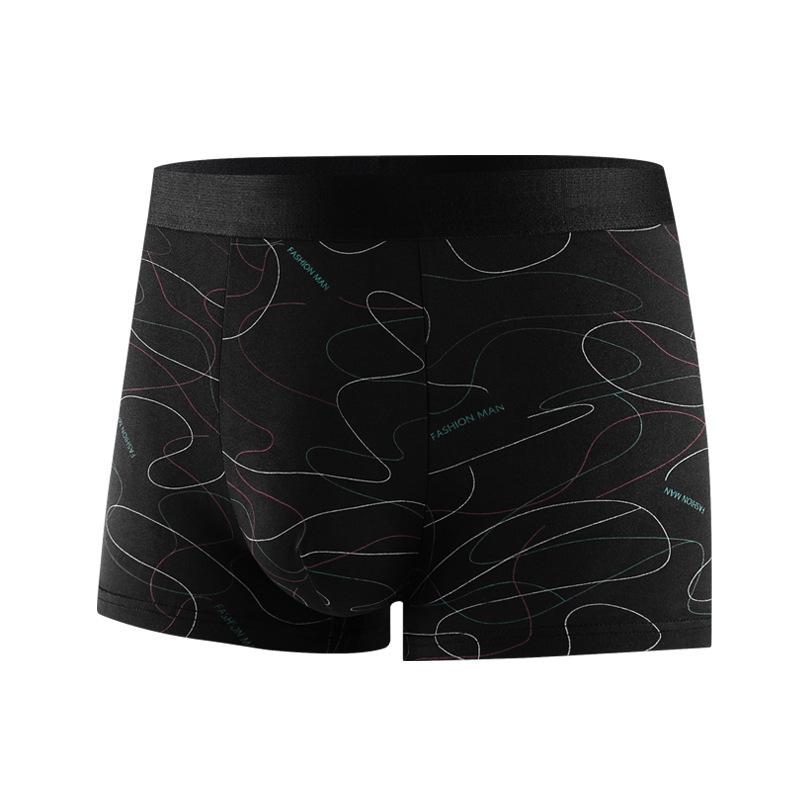 Summer Men's Underwear Men's Four Cornered Shorts Teenagers' Flat Cornered Shorts