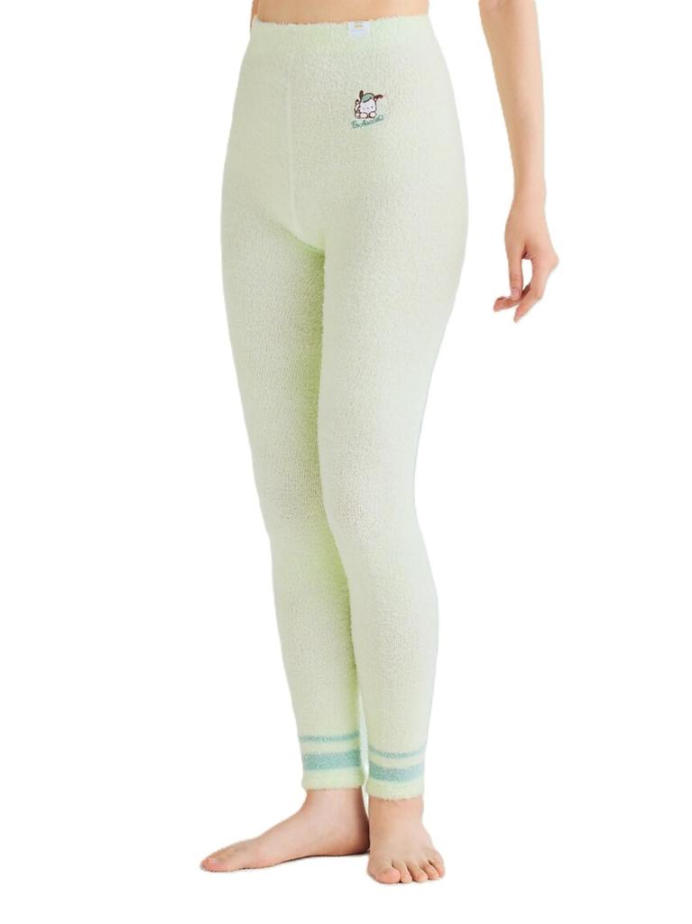 Pochacco Fluffy Compression Night Leggings, Ballelite, Mint, L
