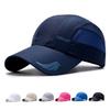 Summer Breathable Mesh Baseball Cap Quick Dry Men Women Outdoor Golf Fishing Hat Adjustable Sport Casual Sun Hats