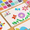 1 Set Creative Coloring Graffiti Doodle Montessori Educational Toy Gifts DIY Finger Painting Drawing Toys For Kids