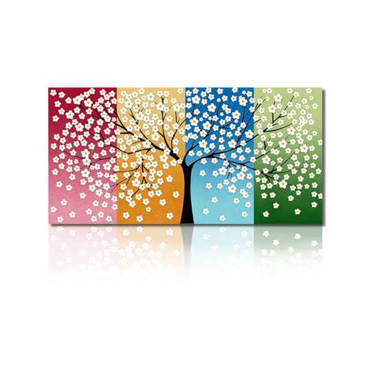 Canvas schilderij Siciliaanse citroenen | Mediterrane wanddecoratie voor de keuken - EMELIEmaria