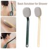 Anti Slip Back Scrubber for Shower Long Handle Shower Brush Exfoliating Bath Brush  Bath