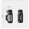 Guozi 1600ml Silver Stainless Steel Travel Flask