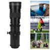 420‑800mm F 8.3‑16 Super Manual Telephoto Zoom Lens For SLR Camera Far Distance Photography