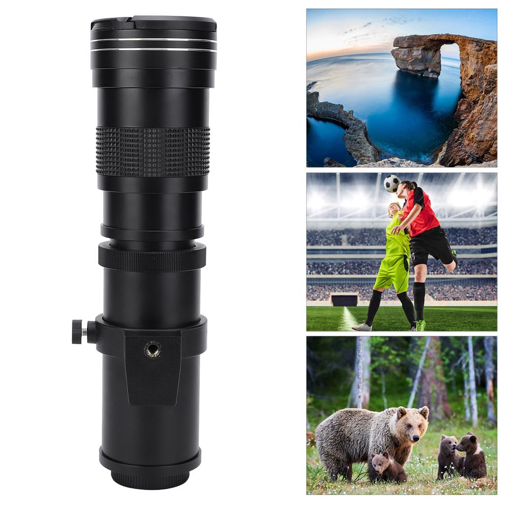 420‑800mm F 8.3‑16 Super Manual Telephoto Zoom Lens For SLR Camera Far Distance Photography