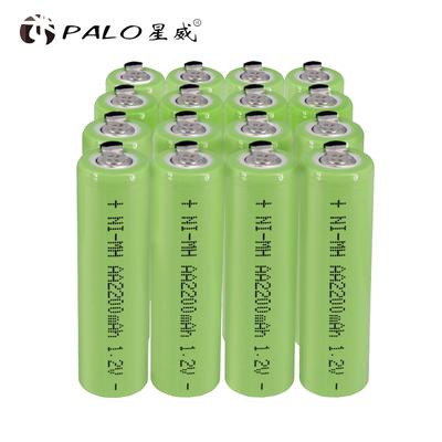 PALO 16PCS 1.2V AA Rechargeable Battery 2200mah AA NiMH 1.2V Ni-MH 2A Pre-charged Bateria Rechargeable Batteries