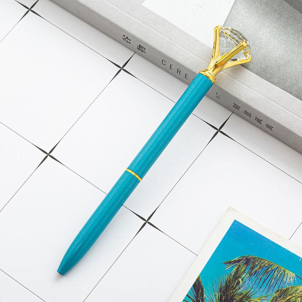 

5Pcs Multicolor Ballpoint Pen Diamond Crystal Writing Pen High-quality Ball Pen School