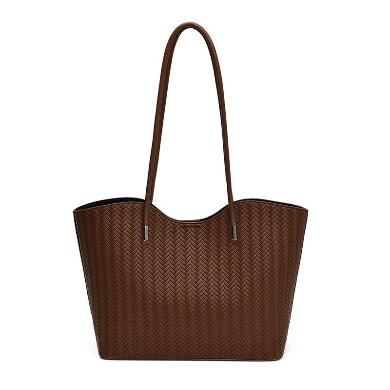 Pu Tote Bag For Women With Durable Large Capacity Daily Use