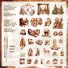 Yan Ji Warm Scenery Sticker Pack: PET Journal Decoration & Collage Base - 6 Styles