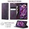 For Samsung Galaxy A16 5G Case CASEME 033 Series RFID Blocking Wallet Stand Calf Texture Leather Phone Cover