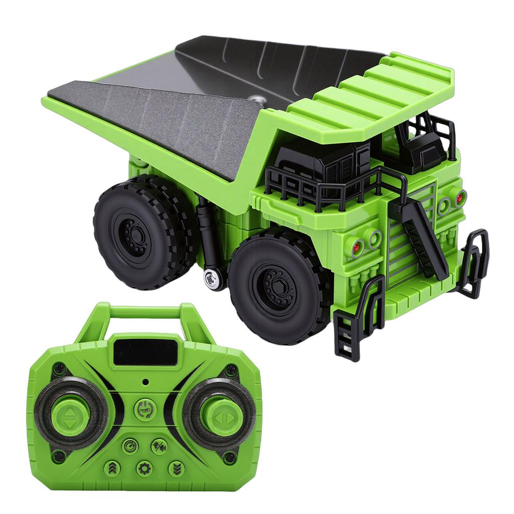 1 64 RC Dump Truck Toy Mini Bluetooth App Control Desktop Model Engineer Truck 2.4GHz Remote Control Construction