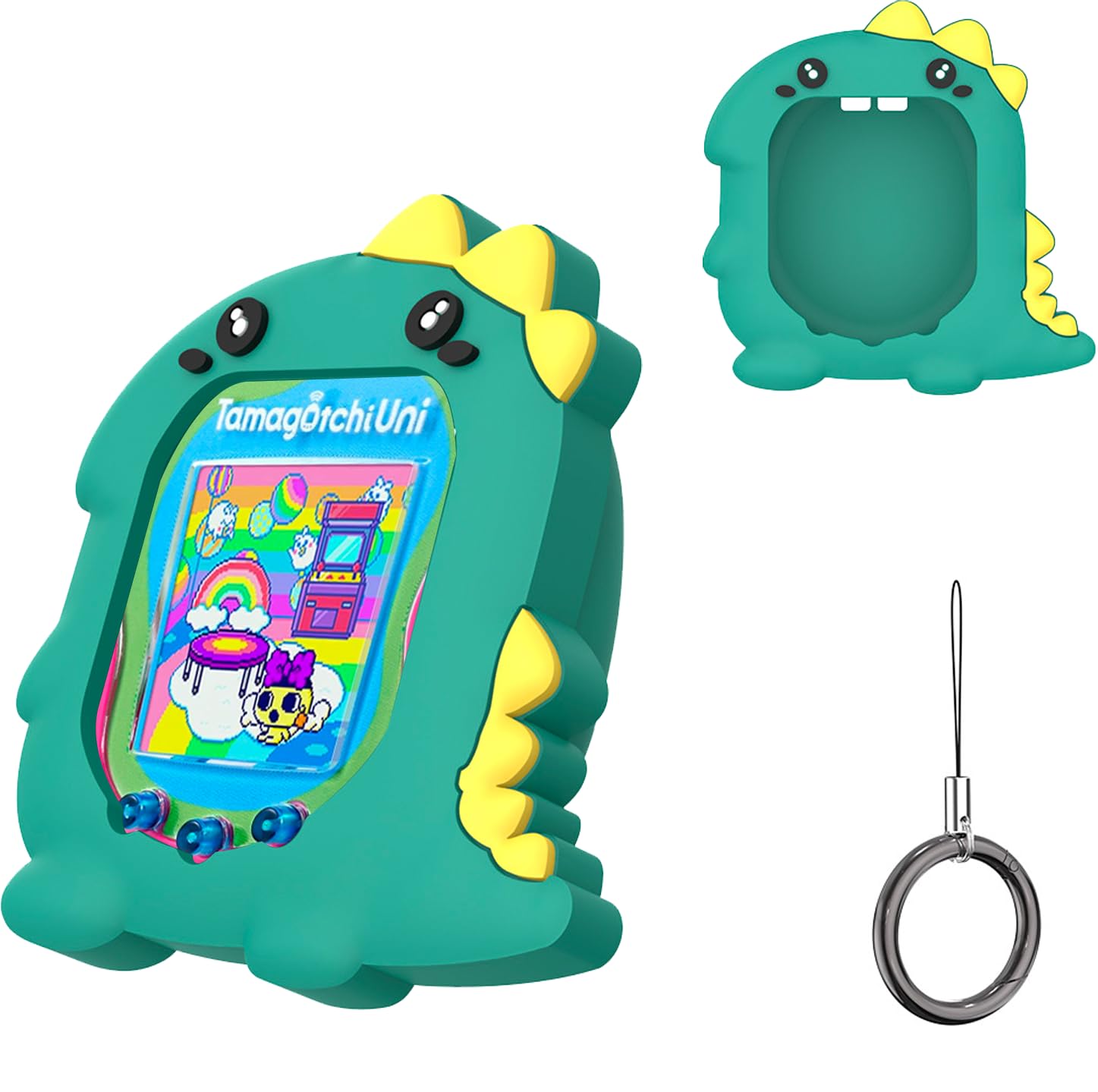 

Чохол для Tamagotchi Tamagotchi UNI чохол Tamagotchi Uni захисний, підходить для поставляється з рукою, сумісний з Tamagotchi Uni Uni, чохол, чохол, милий,