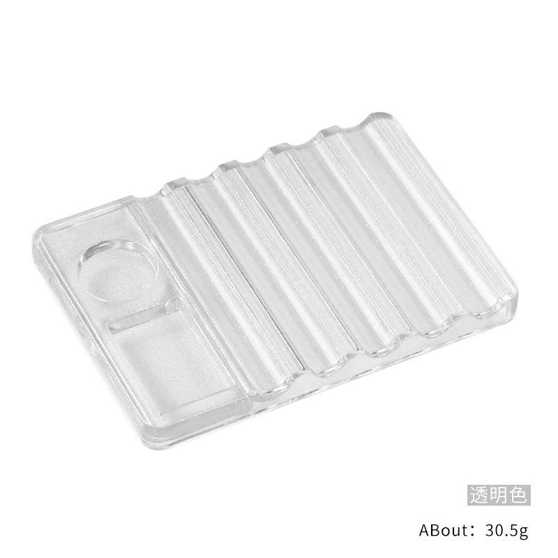 Nail Salon Tools, Nail Art Pen Holder, Japanese Crystal Transparent Pen Holder, Engraved Pen Base To Place Pen Holder