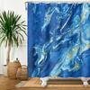 Marble Bathroom Curtain Abstract Modern Luxury Shower Curtain Waterproof Fabric Shower Curtain Bath Curtains With Hooks180x200