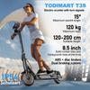 TODIMART T3S City Electric Scooter with APP Control and Turn Signals