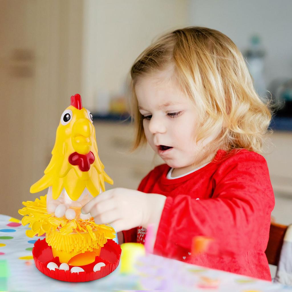 Kinderspiel, Lass die Eier nicht fallen, Familienbrettspiel für 2-4 Spieler