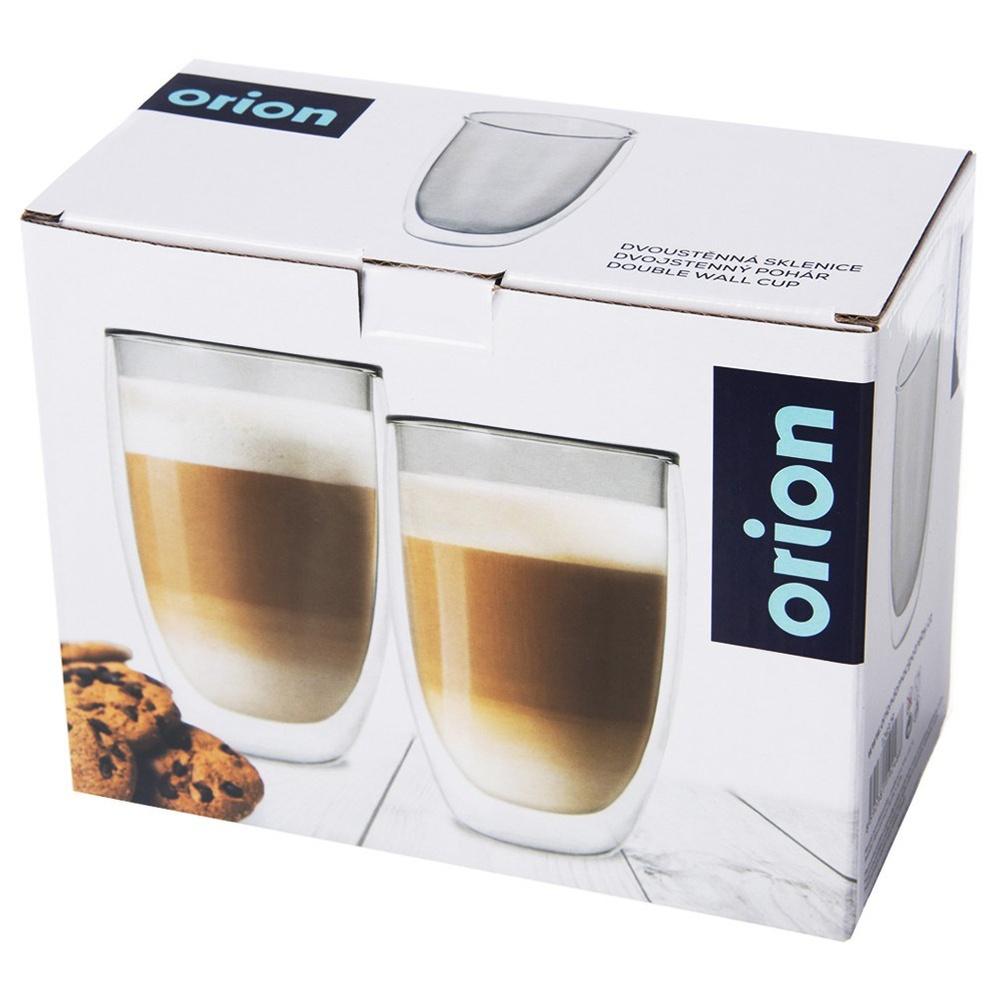 Double-walled thermal glasses for latte coffee DOUBLE 460 ml 2 pcs.