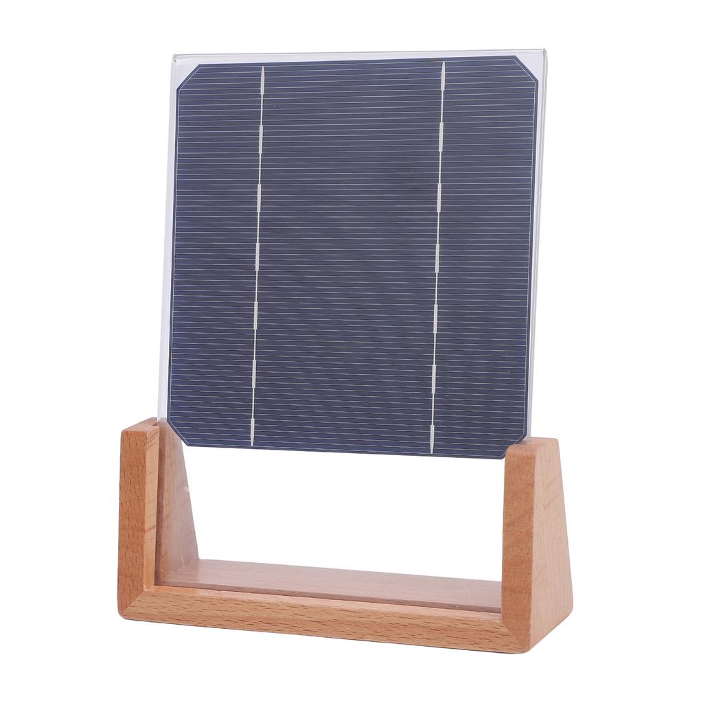 Mini Monocrystalline Solar Panel 3W 22percent  High Conversion Efficiency Educational Solar Cell