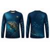 Herren Outdoor Angel T-Shirts Bequem Leicht Atmungsaktiv Langarm Oberteile Herbst Mode Sport Freizeit Rundhals T-Shirt
