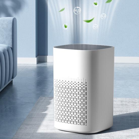 USB Desktop Air Purifier with H13 HEPA Filter Remove Smoke Odor Dust for Home Office 360 Degrees Ventilation & Aromatherapy Box