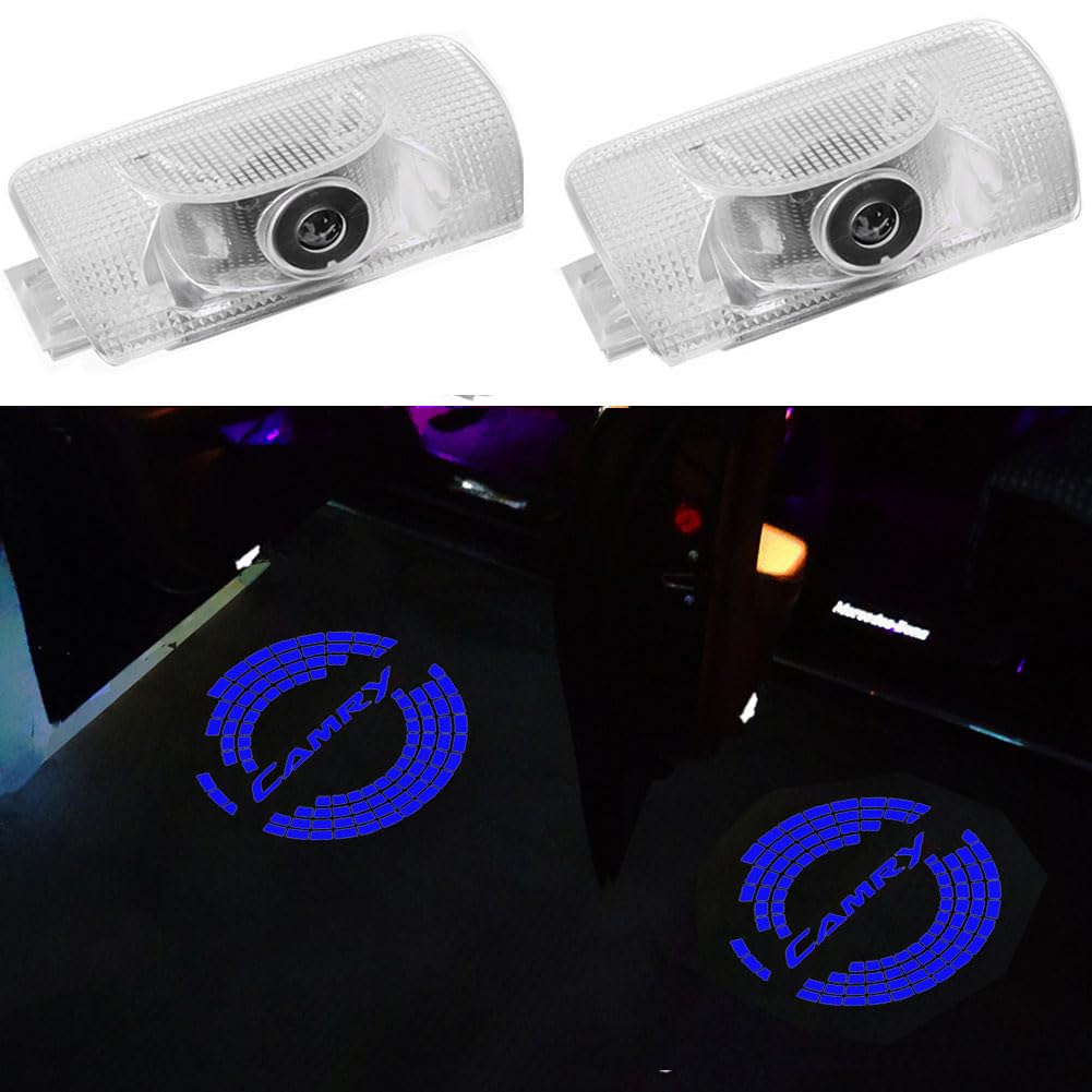 

Приветственные огни двери вежливости Yaoperfor с регулируемым набором, совместимые с Toyota Camry серии 40 и серии 70, угол, 2,