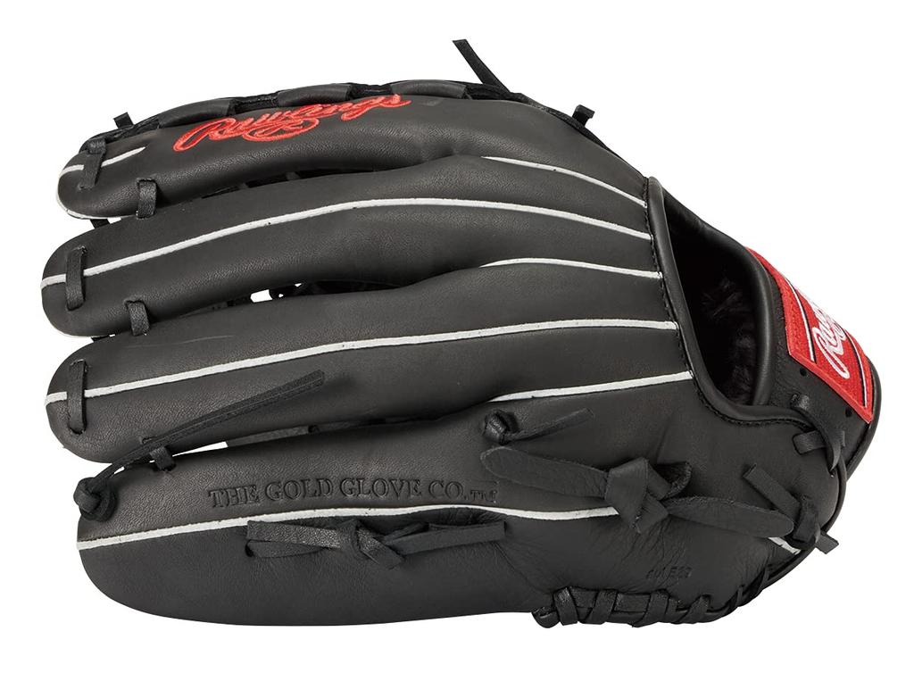 Rawlings Adult Baseball Glove GRXASPLN55 inch Soft Baseball Black Throw Glove [Special Edition] 11.75 All-Round Right-Handed