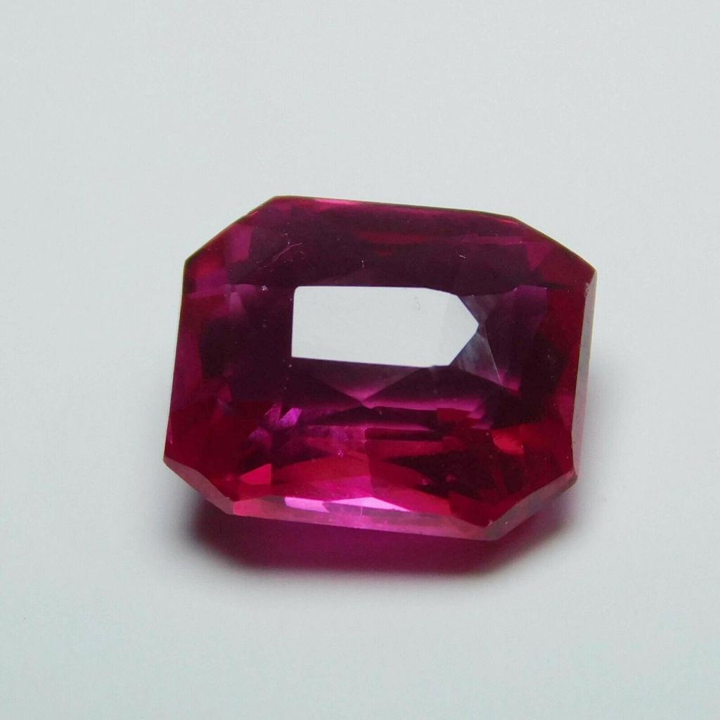 Natural CERTIFIED Pink Rare Tourmaline Emerald Cut 4.20 Ct Loose Gemstone A-73