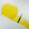 1Meter/Lot 10-15Cm Ostrich Feather Fringe Trim For Crafts Plumas Ribbon For Needlework And Handicrafts Feather Dress Accessories