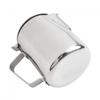 Thick and Comfortable Handle Stainless Steel Milk Frothing Pitcher with Lid
