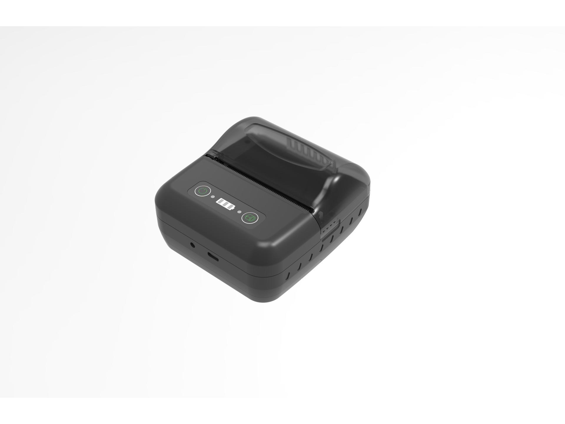 80mm Portable Bluetooth Thermal Receipt Printer for Takeaway Orders and Inventory Management