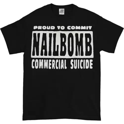 NAILBOMB COMMERCIAL SUICIDE NEW BLACK T-SHIRT Unisex T-Shirt S