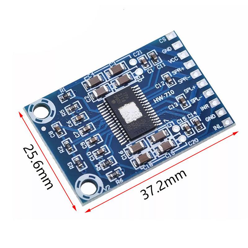 

Tpa3116D2 Xh-M562 50W+50W 2.0 Channel Digital Stereo Audio Power Amplifier Board Dc 12-24V