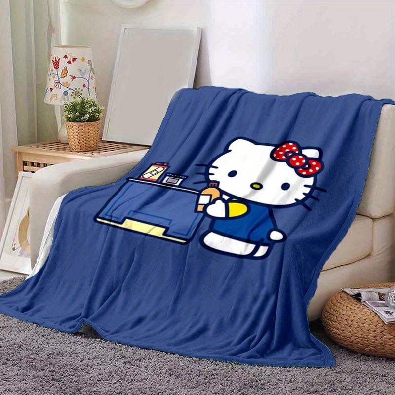 1pc. Hello Kitty Cute Cartoon Character Office Blanket Home Decor Gift for Al