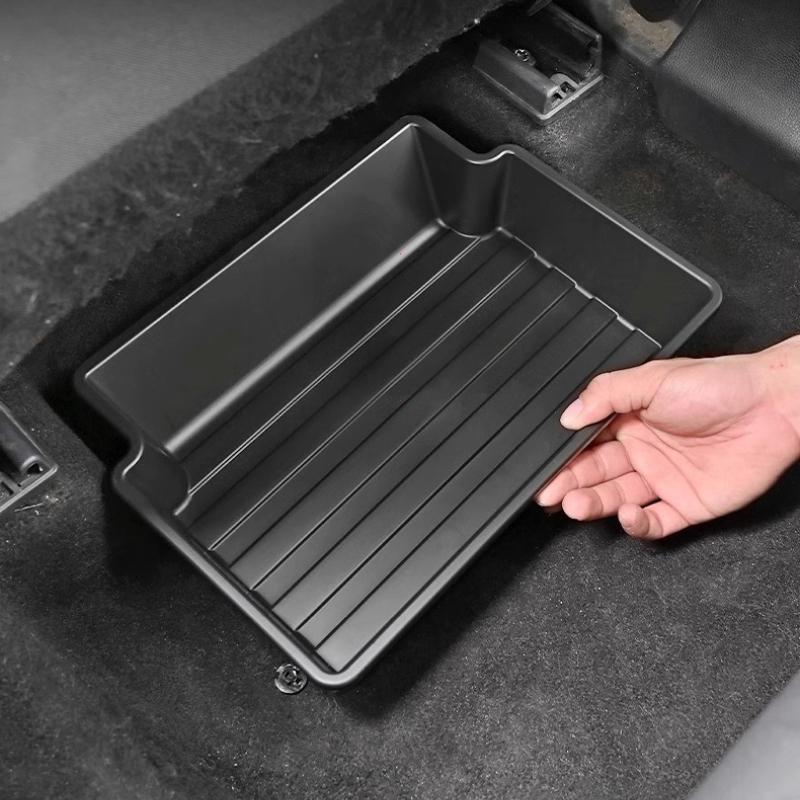 Car Under Seat Storage Box for Toyota For RAV4 2020-2025 2026 TPE Underseat Storage Box Organizer Trays Auto Accessories