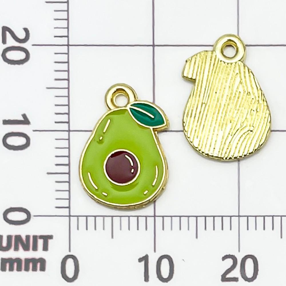 30 Colorful Fruit Enamel Pendants for DIY Jewelry - Apples, Watermelons, Cherries