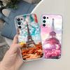 RE49 Paris Eiffel tower Transparent Phone Case for Motorola Moto Edge 20 30 40 50 S30 Fusion Ultra Pro Neo Lite + G200 G23