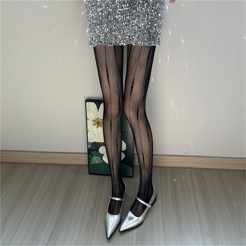 Women's Patterned Tights Fishnet Stockings Pantyhose Stockings Leggings for Party Club