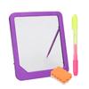 Bonrich Drawing Pad LED Writing Board Plastic Art Board Pad Children Clipboard Pen Brush Set