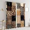 Wild Animal Leopard Zebra Print Curtains Are Suitable Home Decoration Bedrooms Living Rooms Curtain Made Of Polyester Washable Great Room Ready