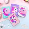 akindou Unicorn Notebook A5 Size 160 Pages Fluffy Unicorn Pen Included 1 Colorful Pastel Color Diary Notebook