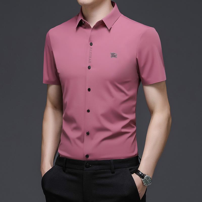 Новая летняя мужская рубашка с короткими рукавами — фото 6