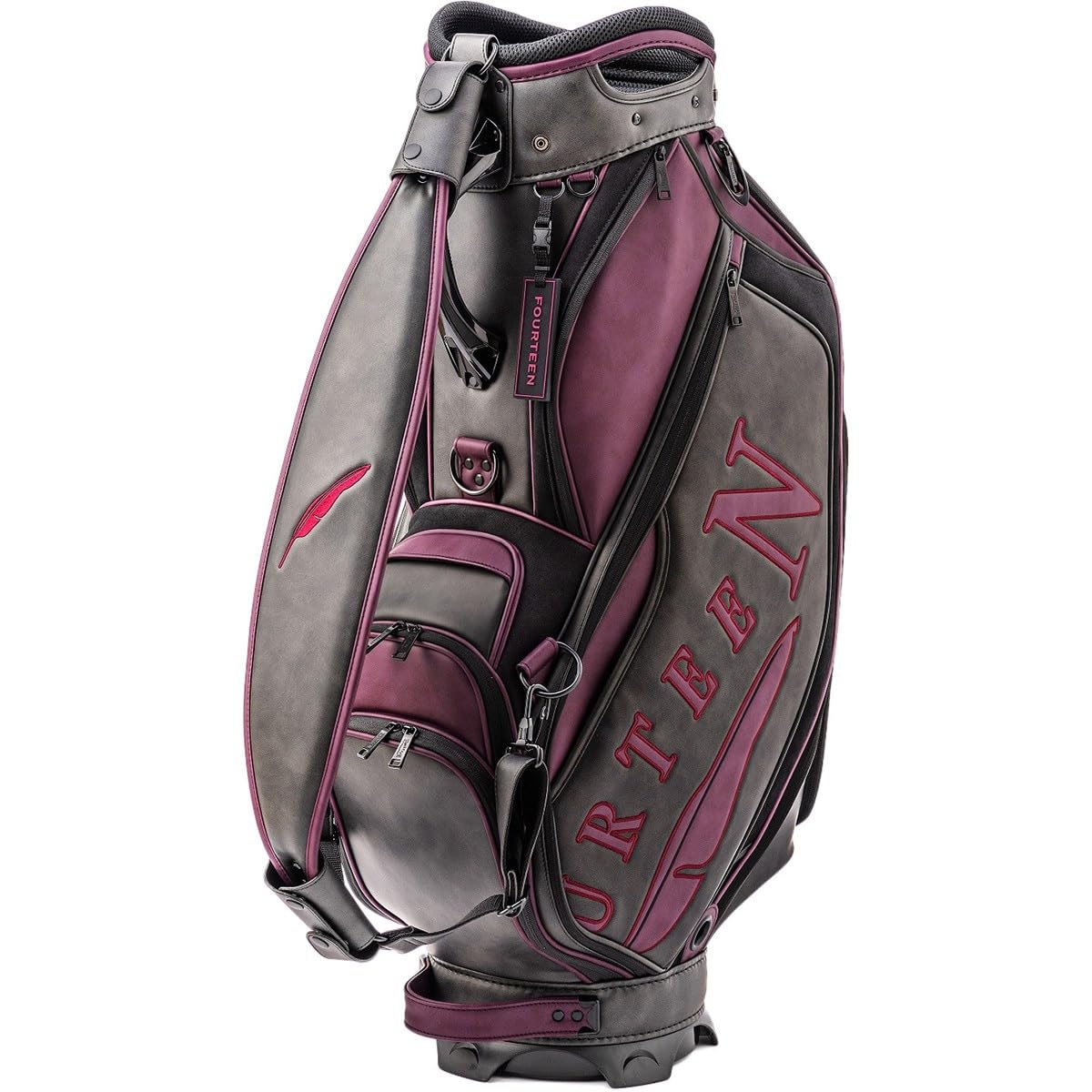 

FOURTEEN Caddy Bag CB0710FD Men s 9.5 inch 47.75 inch compatible