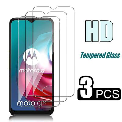 3PCS Screen Protector Motorola MOTO G10 G20 G30 G22 G31 G41 G50 G100 G200 E6I E7 E7I E20 E30 E40 E6 Plus Protective Tempered Glass HD 9H Hardness Anti